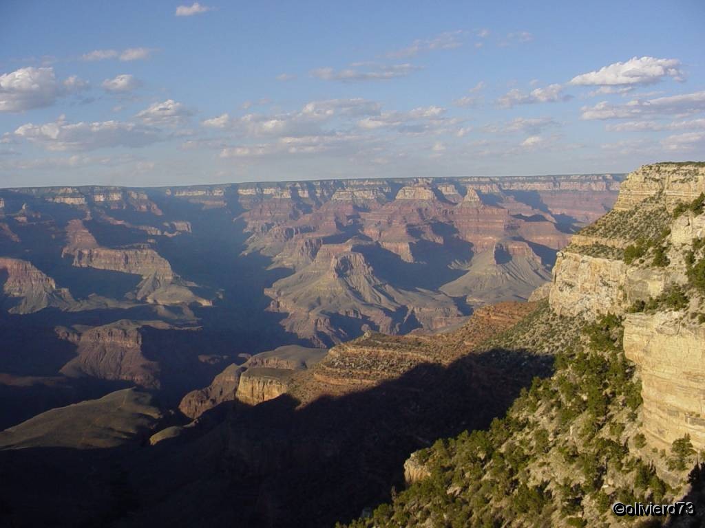 Fonds d'cran Nature Canyons Coucher de soleil sur le Grand Canyon