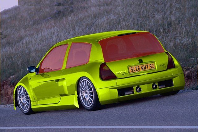 Wallpapers Cars Tuning CLIO V 6