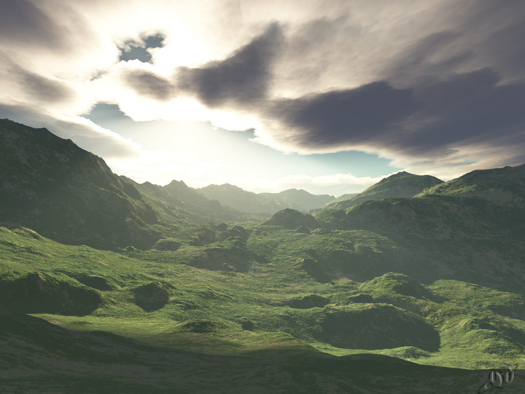 Fonds d'cran Art - Numrique 3D - Terragen Verdure