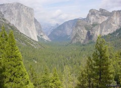 Fonds d'cran Nature La valle du Yosemite