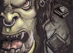 Fonds d'cran Art - Crayon Warcraft III