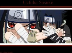 Fonds d'cran Manga Uchiha Sasuke .