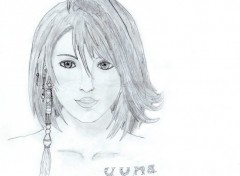 Wallpapers Art - Pencil Portrait de Yuna