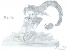 Wallpapers Art - Pencil Aeris (ffVII)