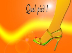 Wallpapers Digital Art quel pied !