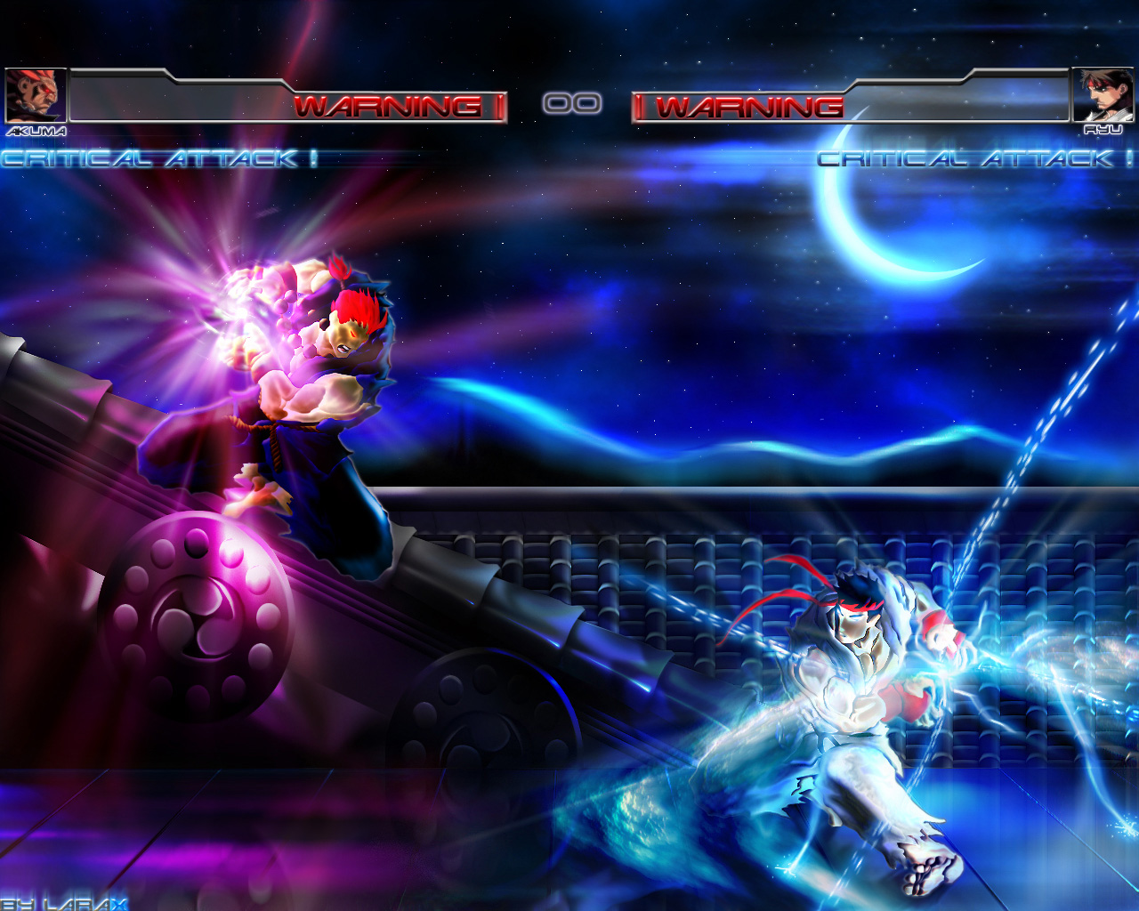 Wallpapers Video Games Street Fighter akuma vs ryu