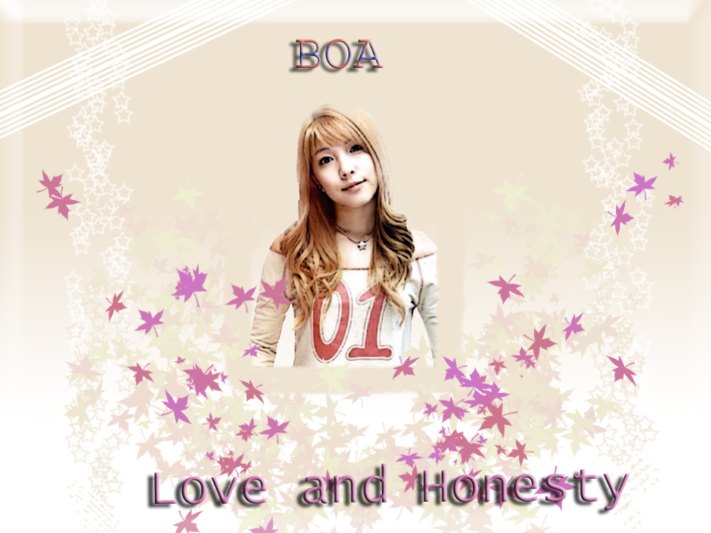 Wallpapers Celebrities Women Boa love and honesty