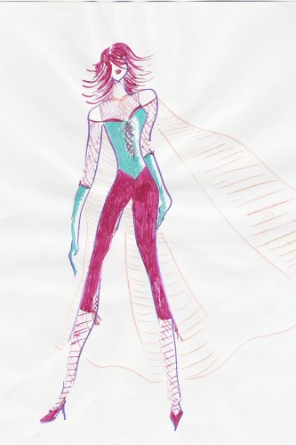 Fonds d'cran Art - Crayon Personnages mannequin2