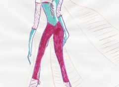 Fonds d'cran Art - Crayon mannequin2