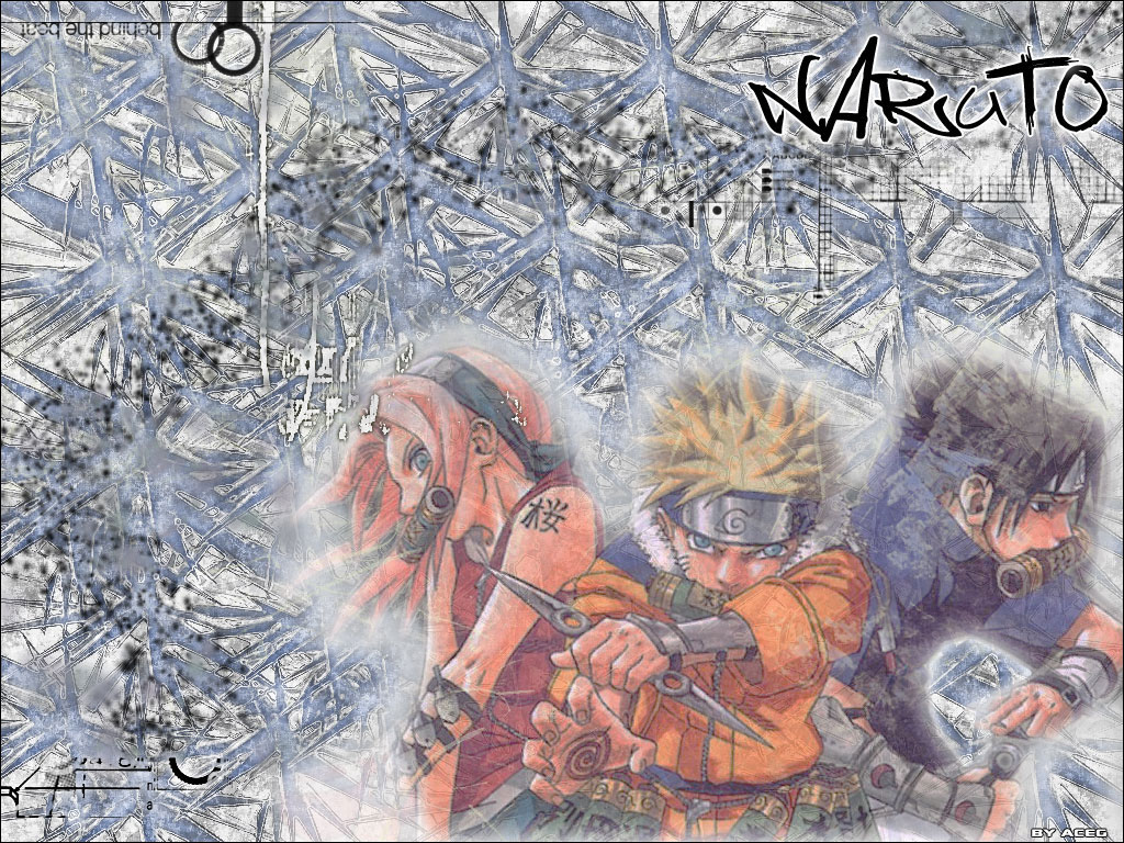 Wallpapers Manga Naruto Naruto, Sasuke, Sakura