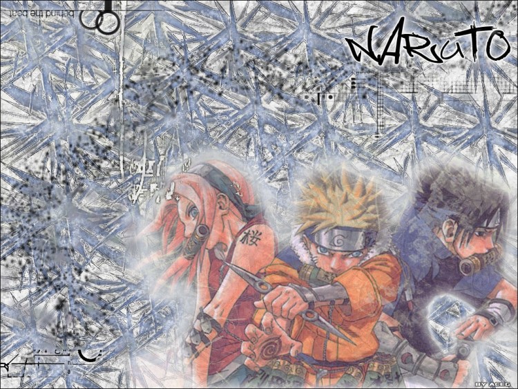 Wallpapers Manga Naruto Naruto, Sasuke, Sakura