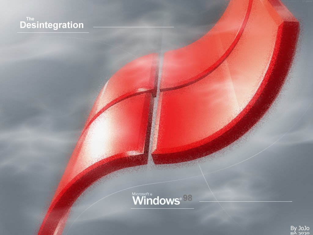 Fonds d'cran Informatique Windows 98 Seconde dition The Desintegration