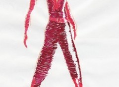 Fonds d'cran Art - Crayon mannequin3