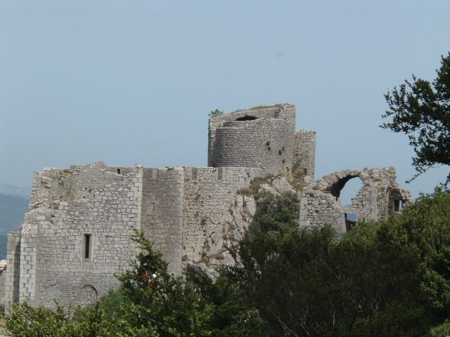 Fonds d'cran Constructions et architecture Chteaux - Palais peyrepertuse