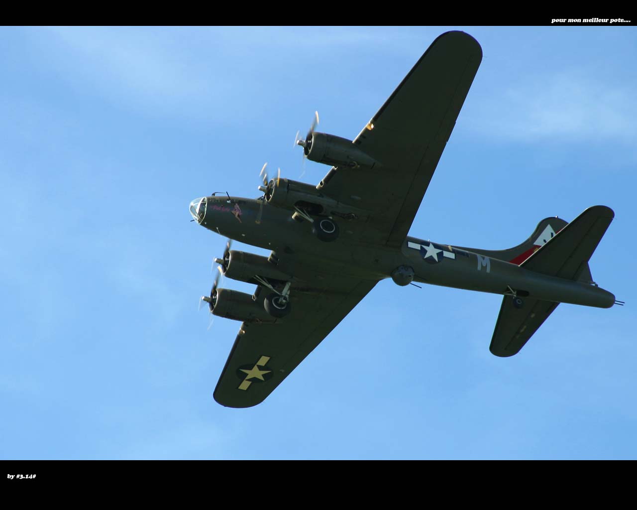 Wallpapers Planes Airshows B-17 