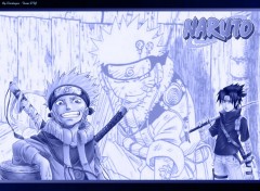 Fonds d'cran Manga Naruto et Sasuke