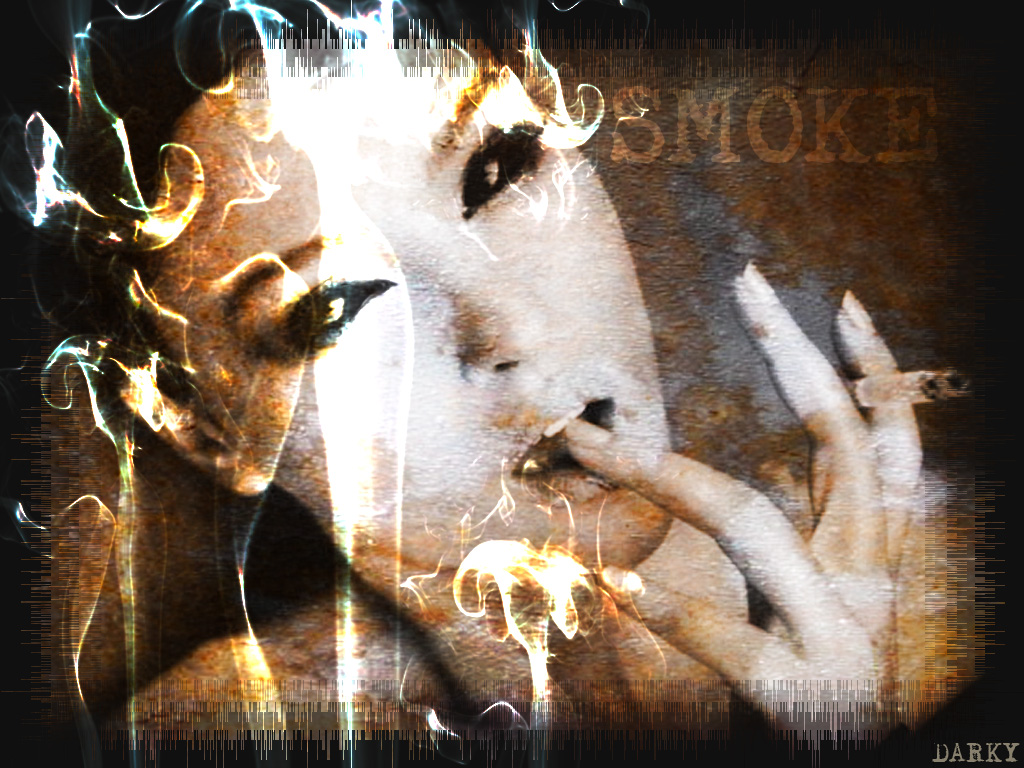 Wallpapers Digital Art Style Goth Smoke