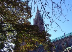 Fonds d'cran Voyages : Europe Cathdrale de Strasbourg