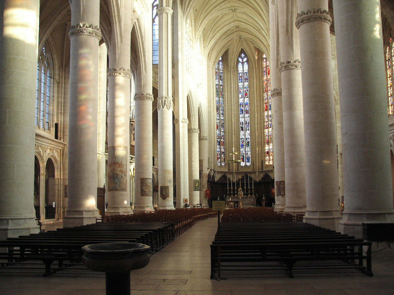 Wallpapers Trips : Europ France - Miscellaneous interieur basilique de SAINT NICOLAS DE PORT (54)