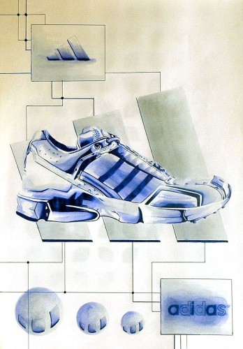 Fonds d'cran Art - Numrique Affiches layout adidas