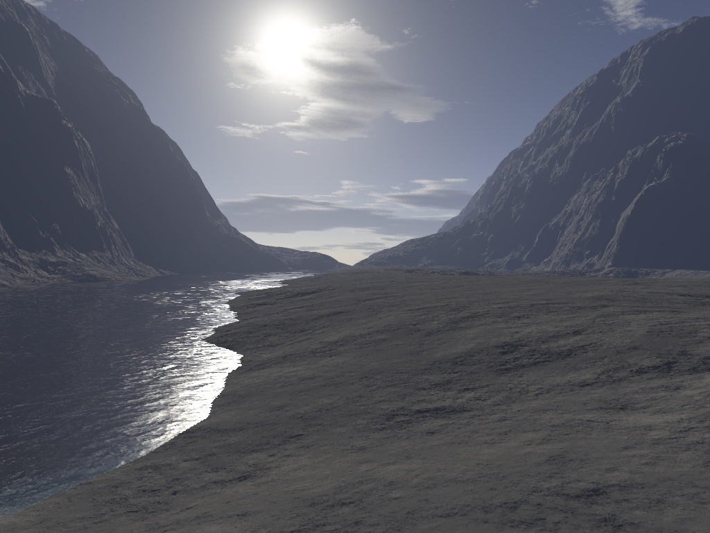 Fonds d'cran Art - Numrique 3D - Terragen jour sombre