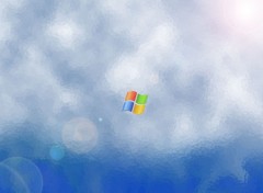 Fonds d'cran Informatique La mer avec XP