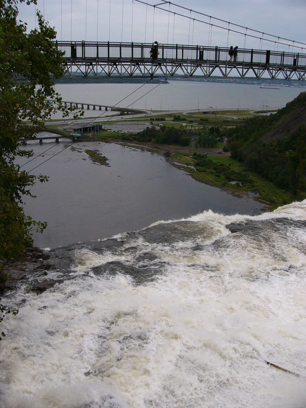 Fonds d'cran Nature Cascades - Chutes Chtes Montmorency et Pont le D'Orlans