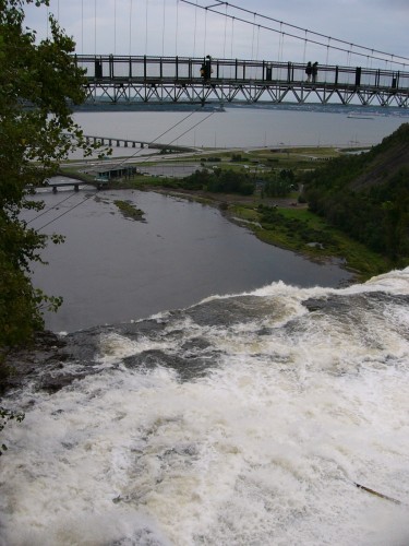 Fonds d'cran Nature Cascades - Chutes Chtes Montmorency et Pont le D'Orlans