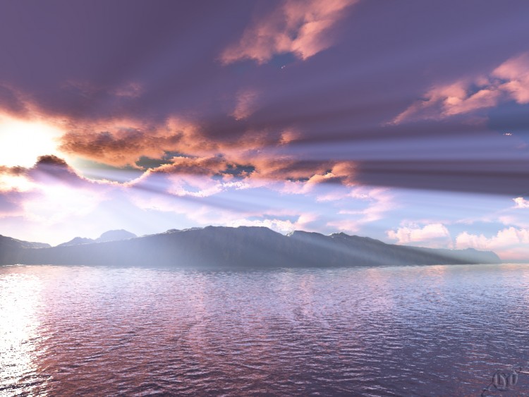 Wallpapers Digital Art 3D - Terragen Heart