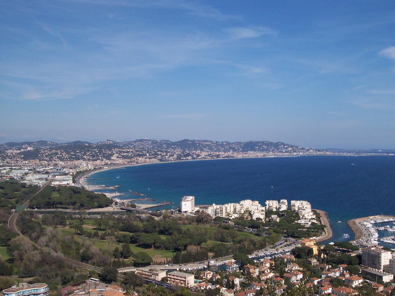 Fonds d'cran Nature Mers - Ocans - Plages Bord de mer de Mandelieu-Cannes