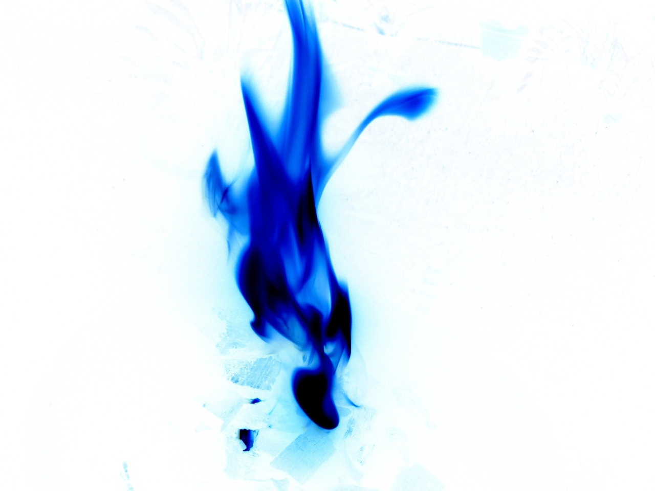 Wallpapers Digital Art Abstract flame-ngatif