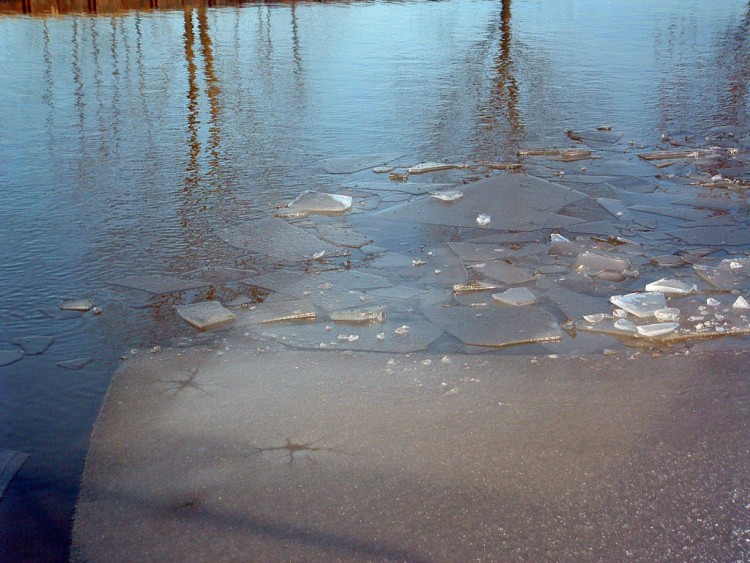 Wallpapers Nature Saisons - Winter Glace, eau...