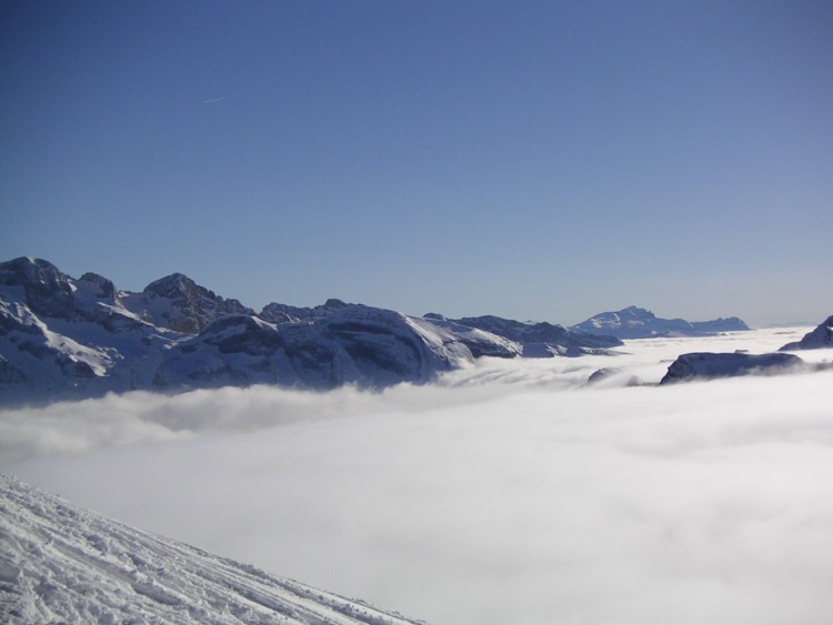 Wallpapers Nature Mountains mer de nuage