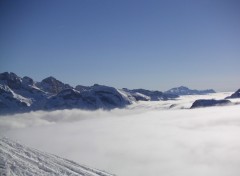 Fonds d'cran Nature mer de nuage