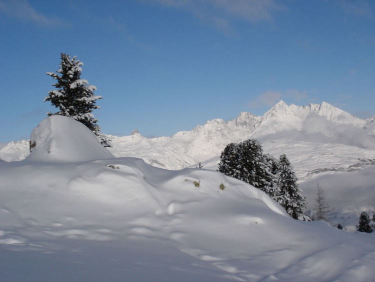 Fonds d'cran Nature Saisons - Hiver Montagne