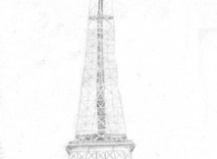 Wallpapers Art - Pencil Tour eiffel