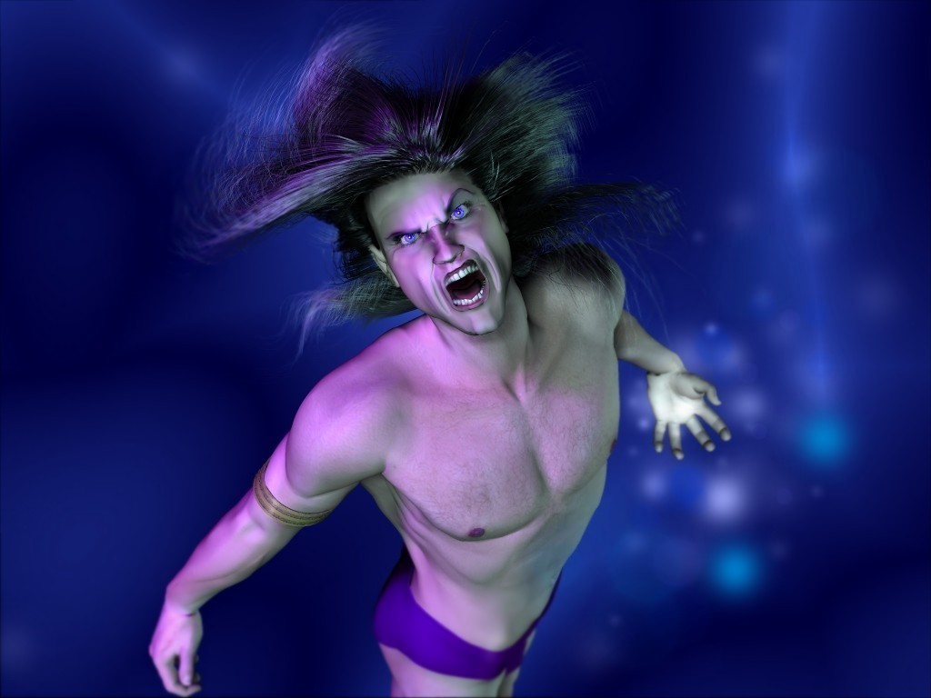 Wallpapers Digital Art 3D - Poser Rage