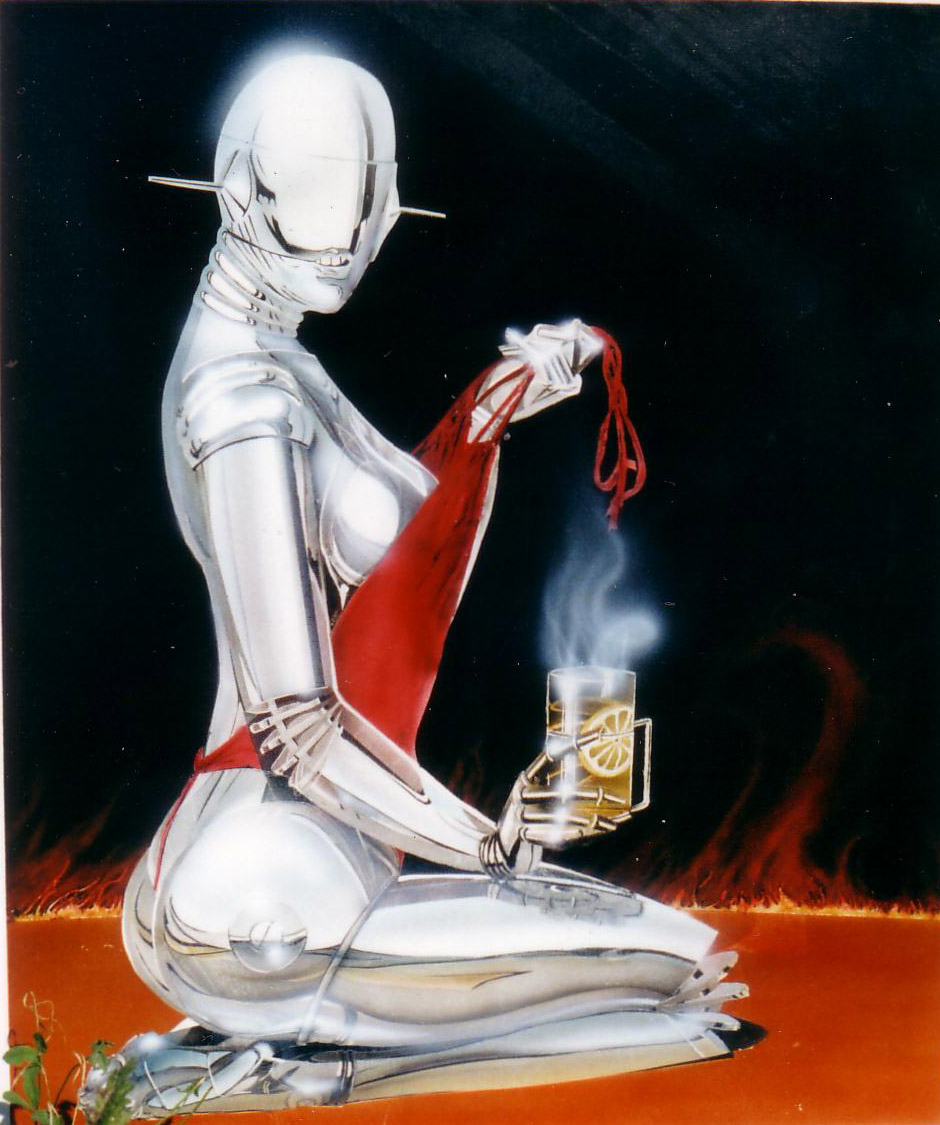 Wallpapers Art - Painting Fantasy Robot Reproduction de Hajime Sorayama