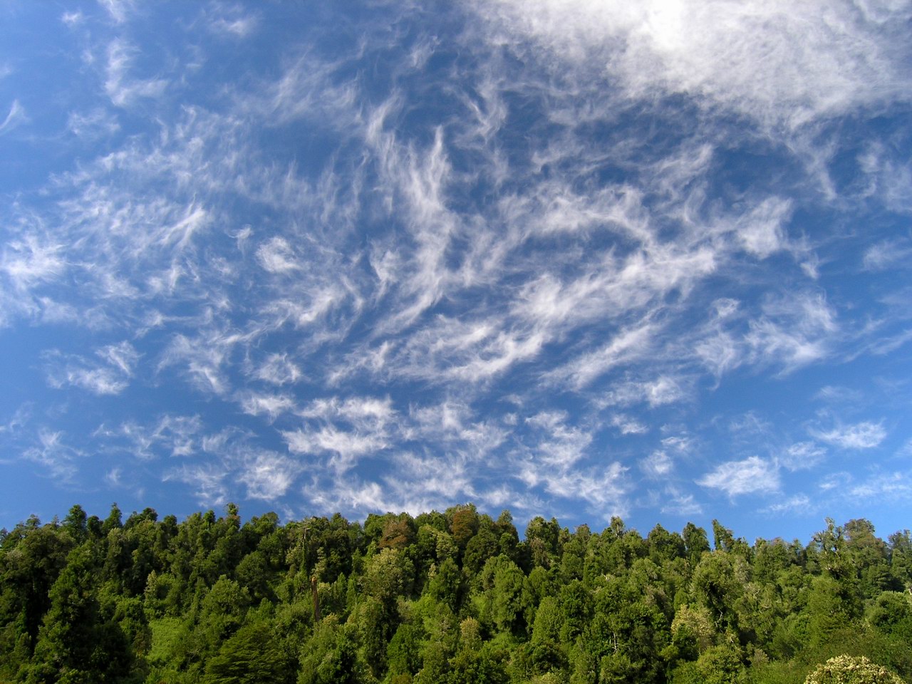 Wallpapers Nature Skies - Clouds cirrus a antillanca