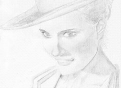 Wallpapers Art - Pencil Nathalie Portman