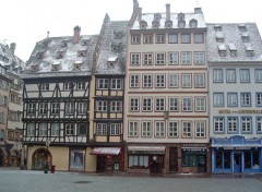 Fonds d'cran Voyages : Europe Strasbourg, Place de la Cathdrale