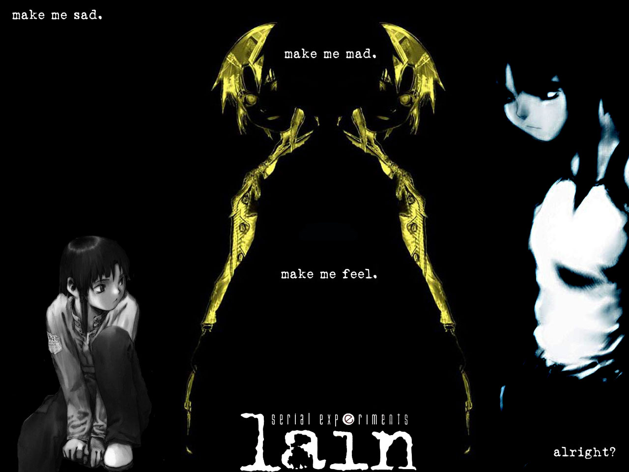 Wallpapers Manga Serial Experiments Lain Lainexp