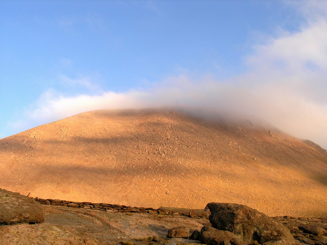 Wallpapers Nature Deserts colline vers san pedro 4300m