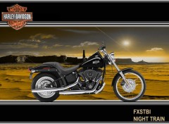 Fonds d'cran Motos Harley Davidson-Night Train