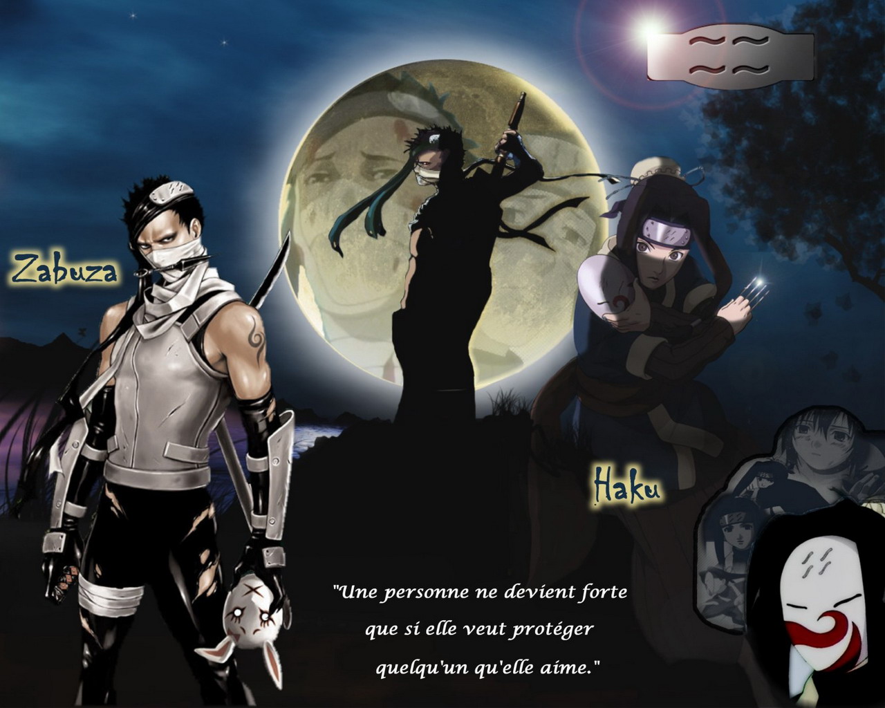 Wallpapers Manga Naruto Naruto - Zabuza & Haku -