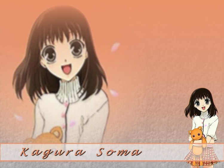 Wallpapers Manga Fruits Basket Kagura Soma