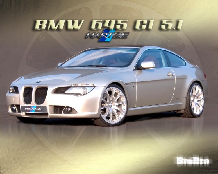 Wallpapers Cars BMW BMW 6.45 CI HARTCHE