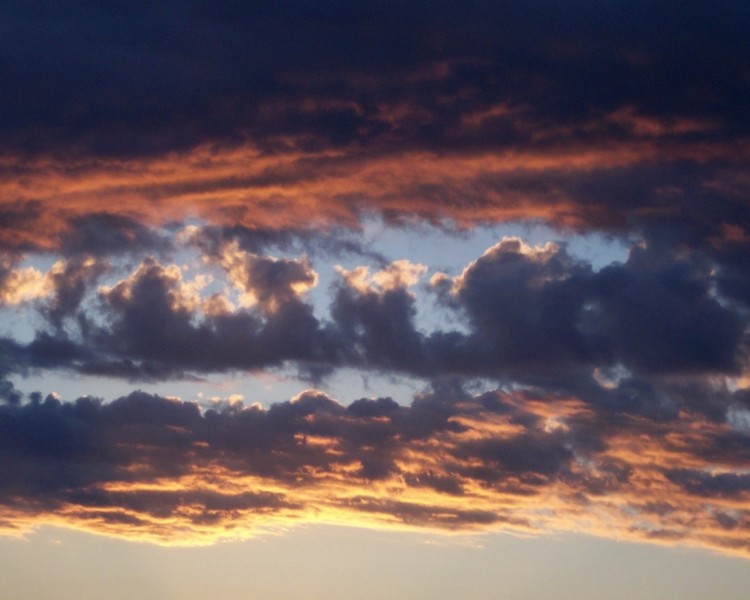 Fonds d'cran Nature Ciel - Nuages ciel de mandelieu au crpuscul