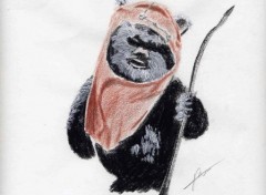 Wallpapers Art - Pencil Ewok