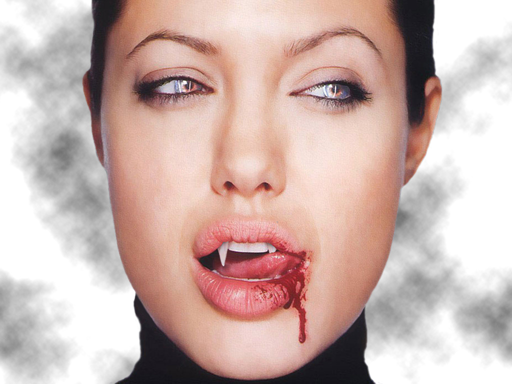 Wallpapers Celebrities Women Angelina Jolie Vampire Jolie